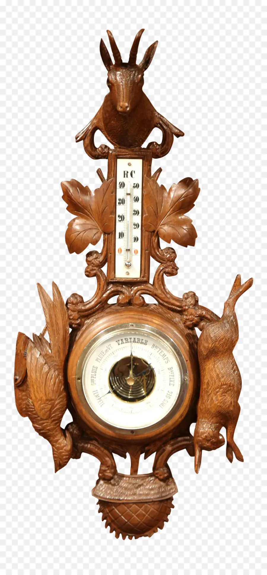 Barometer Kayu，Termometer PNG