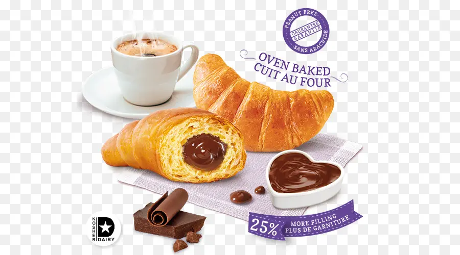 Croissant Isi Coklat，Croissant PNG