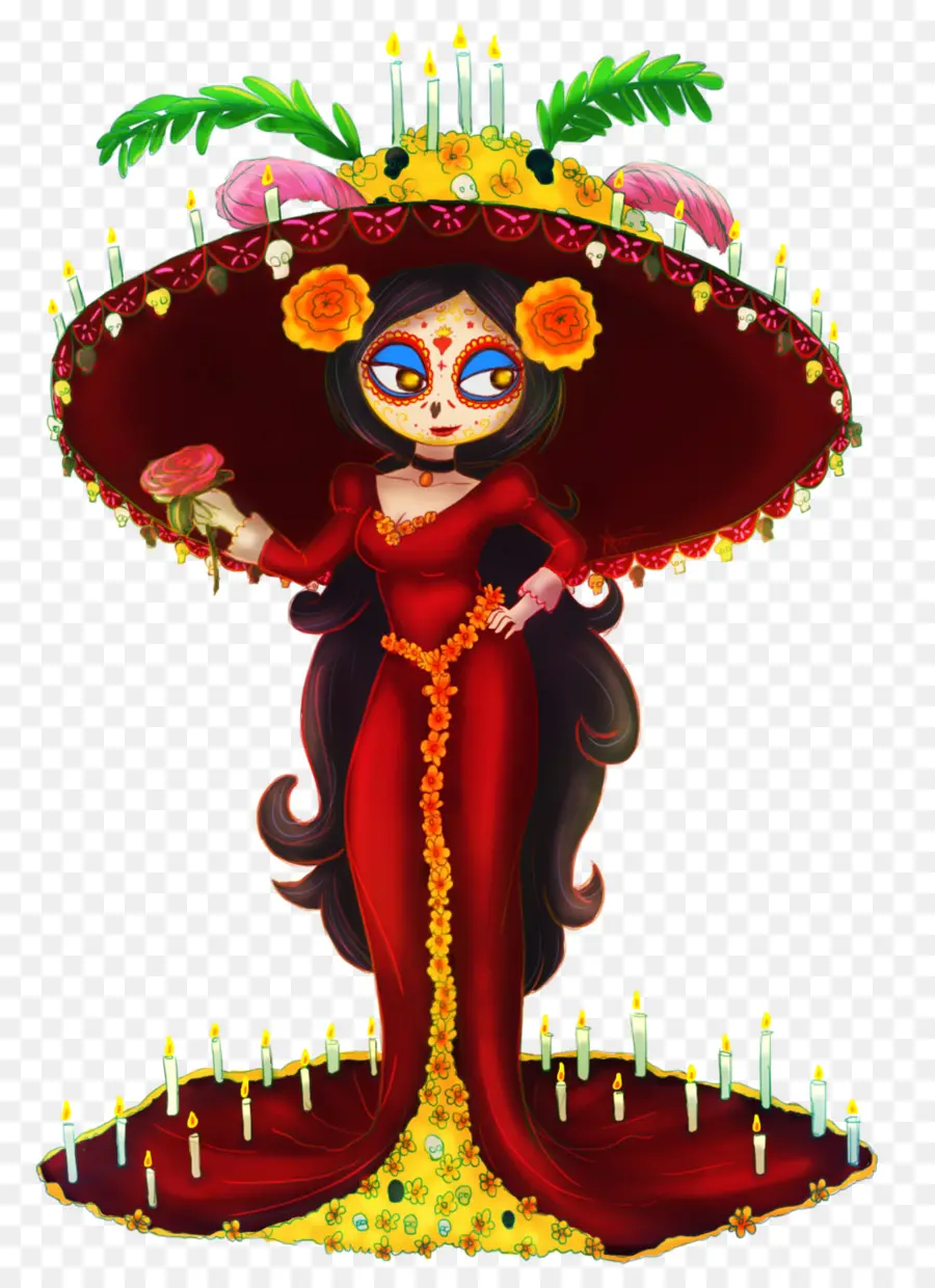 La Muerte，Hari Orang Mati PNG