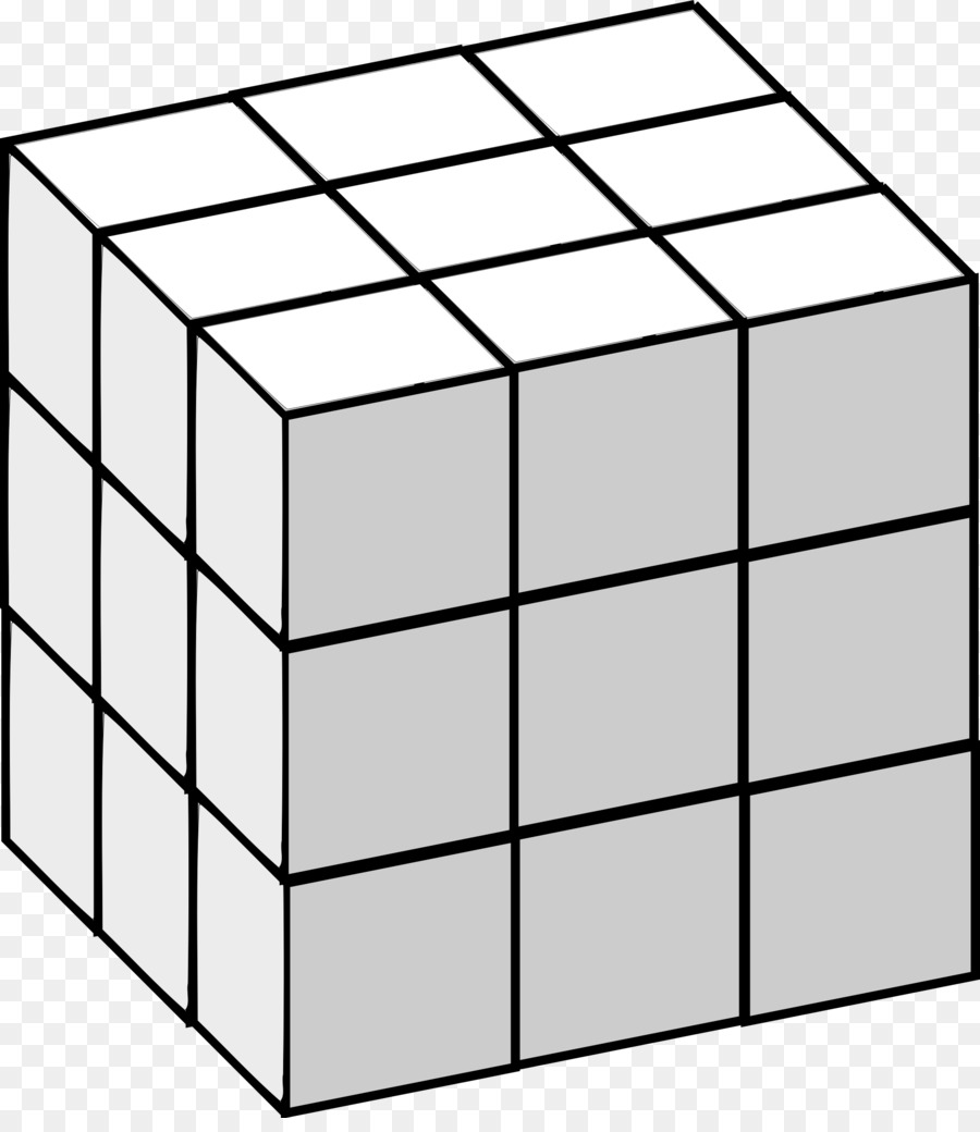 Kubus Rubik，Mainan PNG