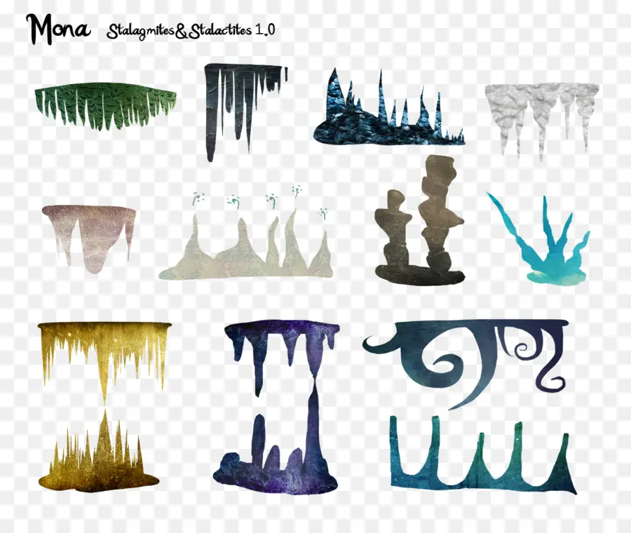 Stalagmit Dan Stalaktit，Stalagmit PNG