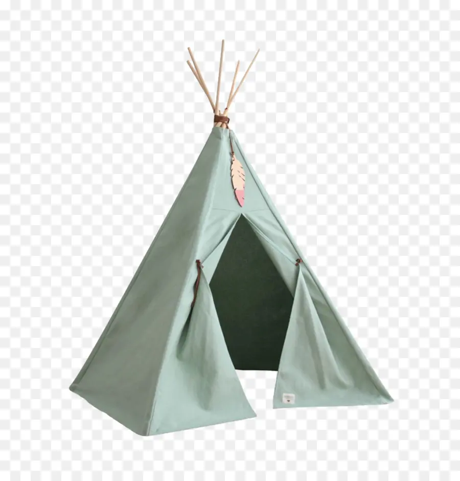 Tenda Teepee，Hijau PNG