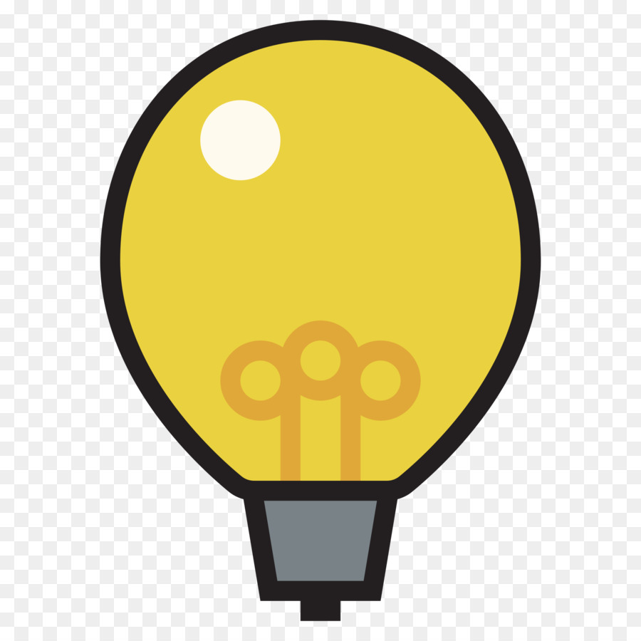 Bola Lampu Kuning，Ide PNG