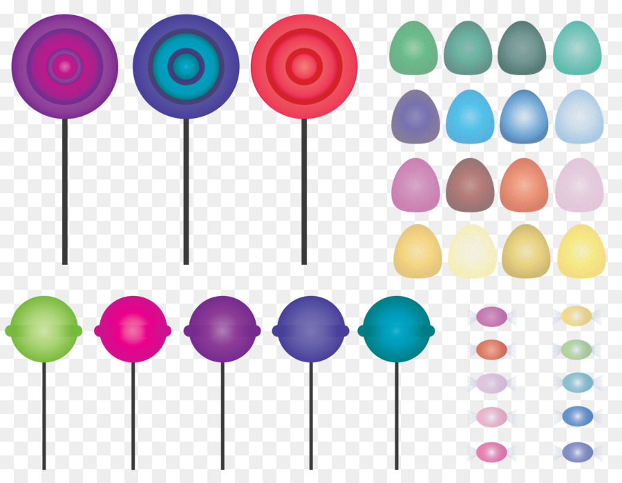 Lolipop Dan Permen，Permen PNG