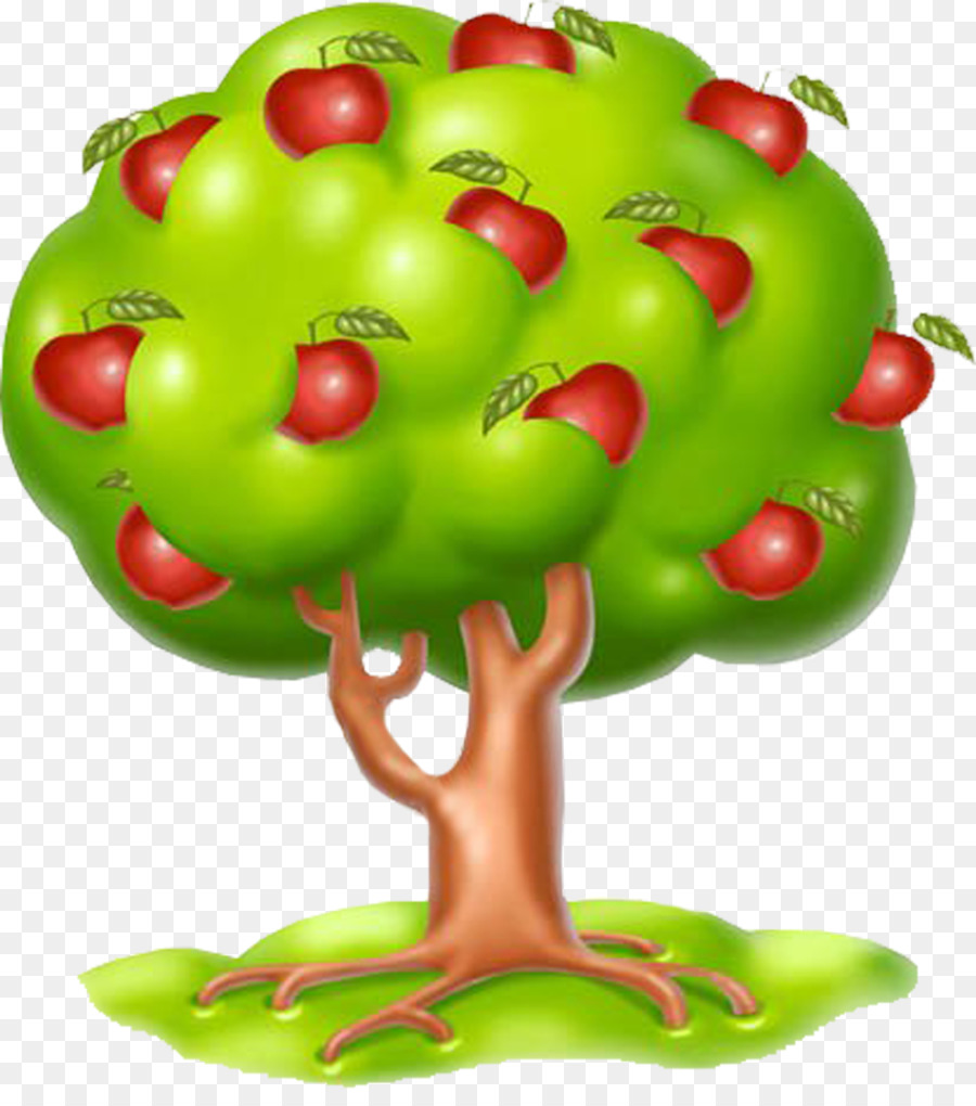 62 Kumpulan Gambar Gambar Kartun Pohon Apel Sketsa