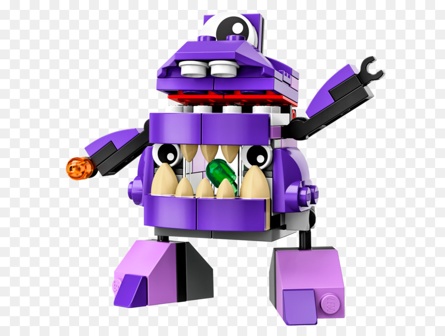 Monster Lego Ungu，Bangunan PNG