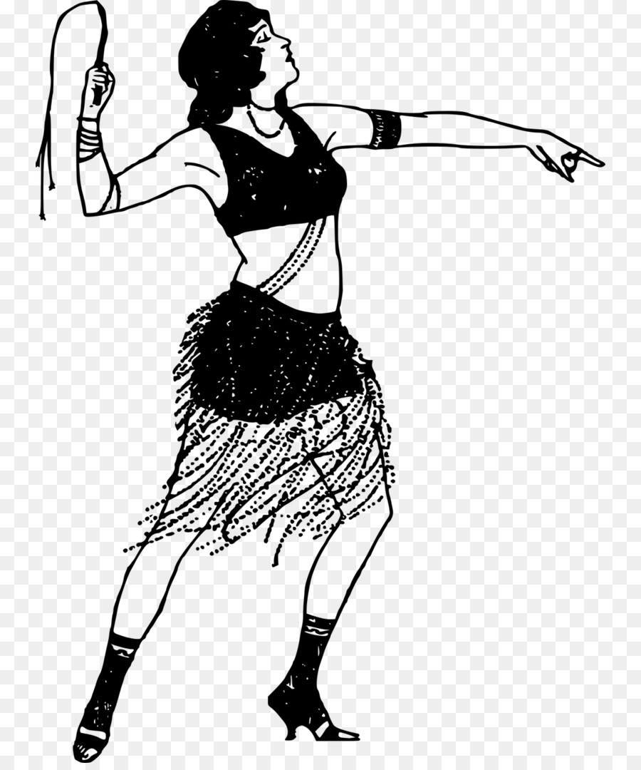 Wanita Penari，Flapper PNG