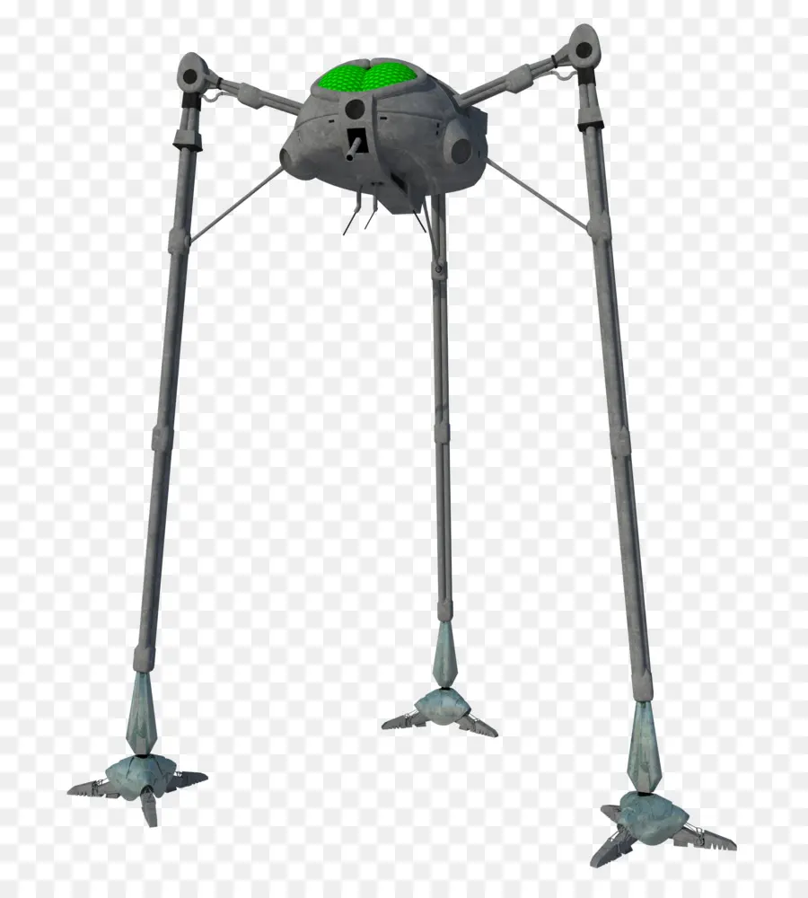 Robot Tripod，Fiksi Ilmiah PNG