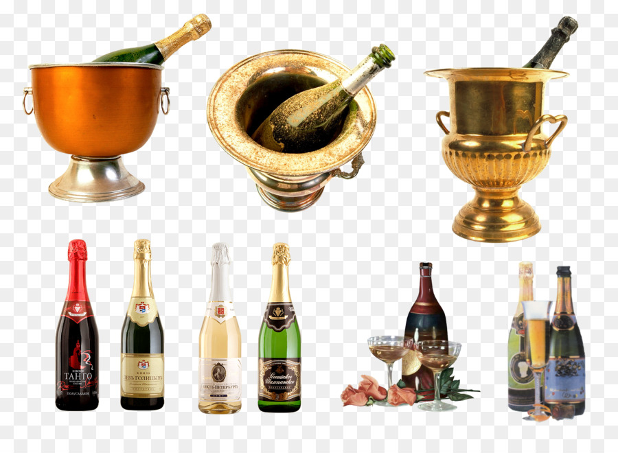 Botol，Anggur PNG