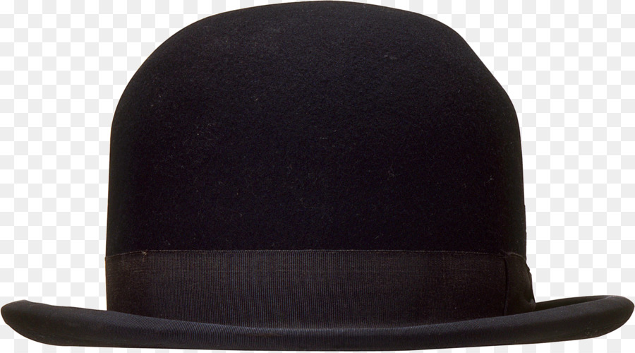 Topi Bowler Hitam，Hiasan Kepala PNG