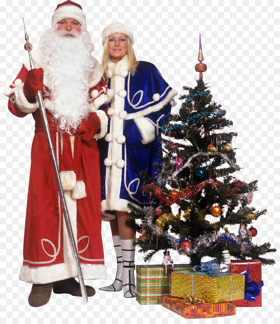 Ded Moroz，Snegurochka PNG