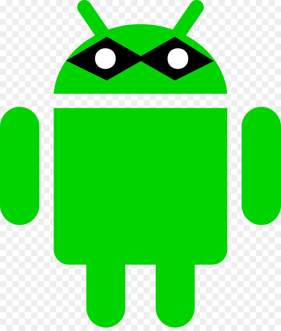 Robot Android，Hijau PNG