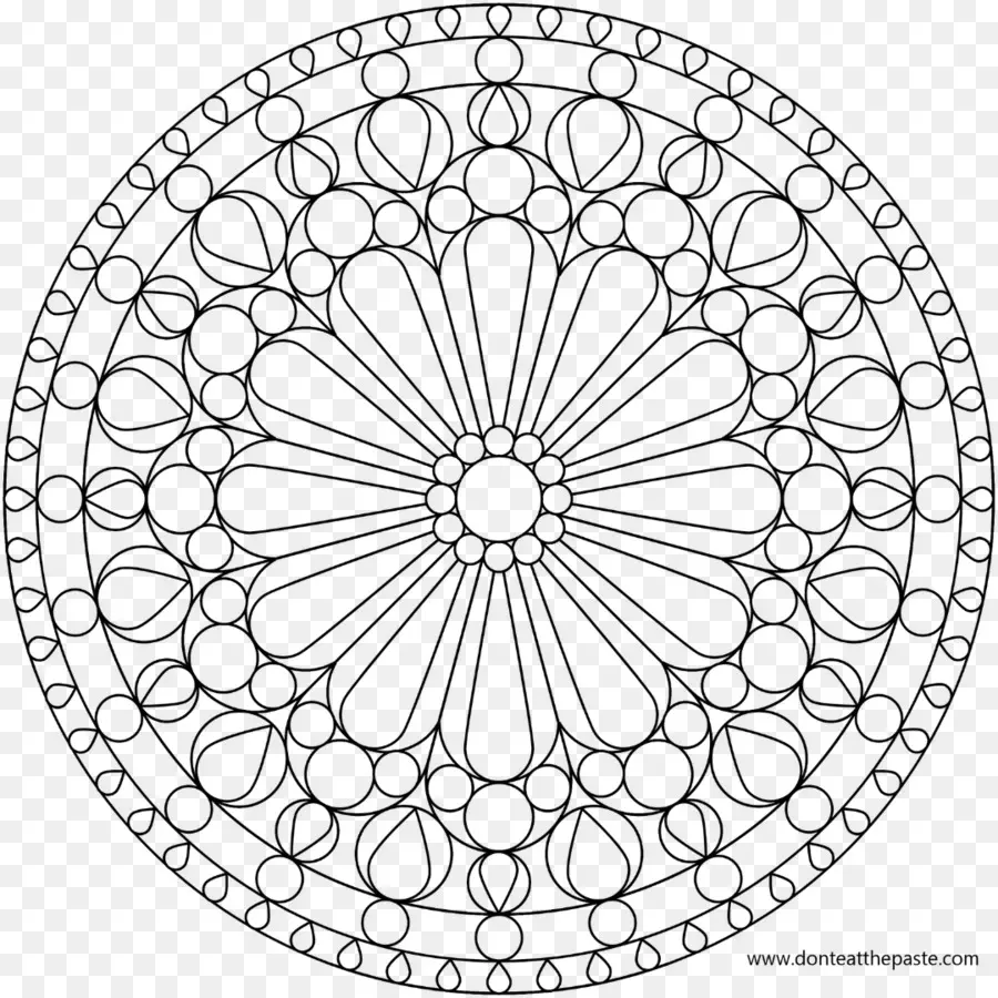 Mandala，Desain PNG