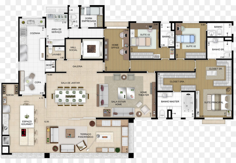 Parc Exclusif Perdizes，Apartemen PNG