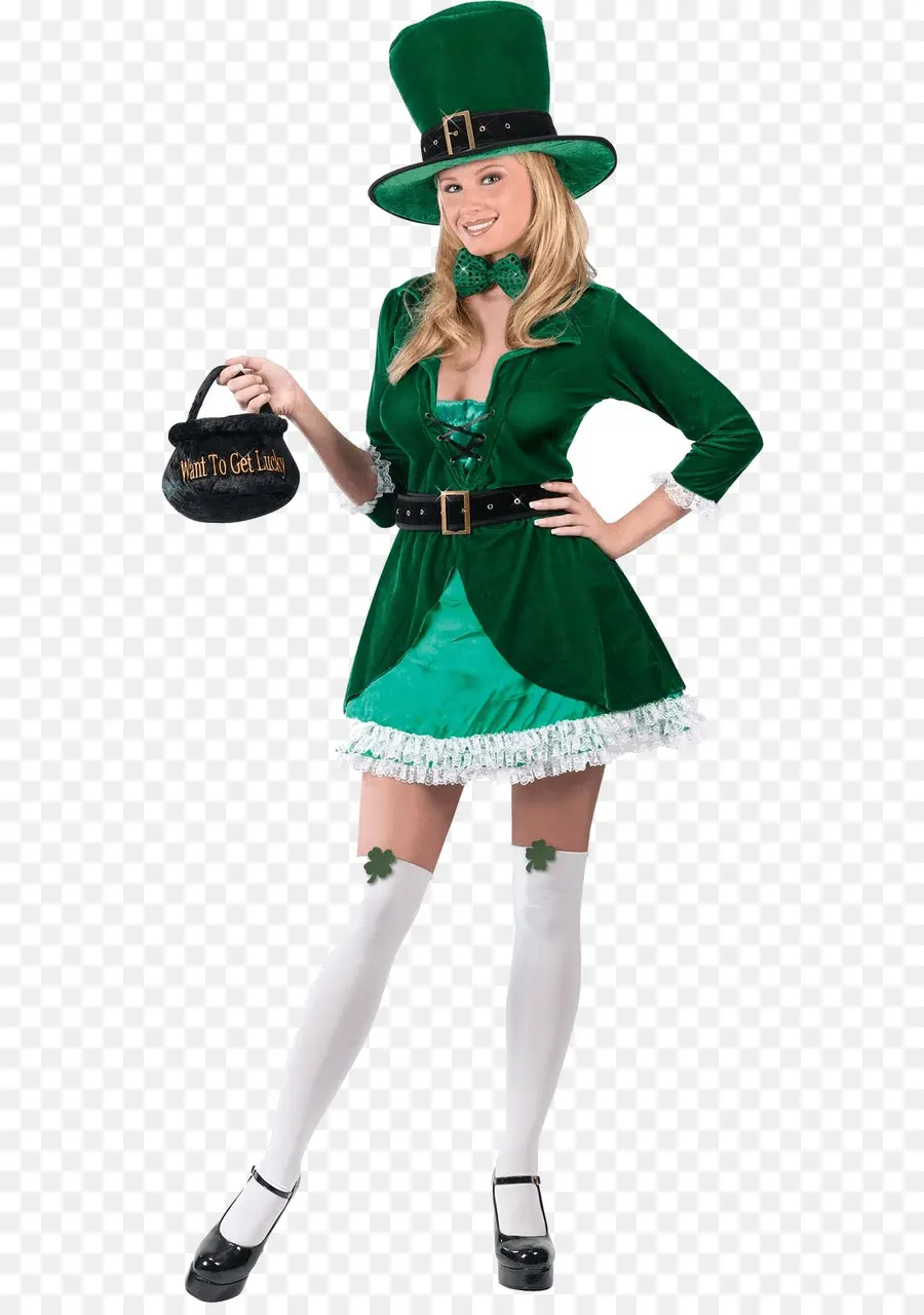 Kostum Leprechaun，Hari St PNG