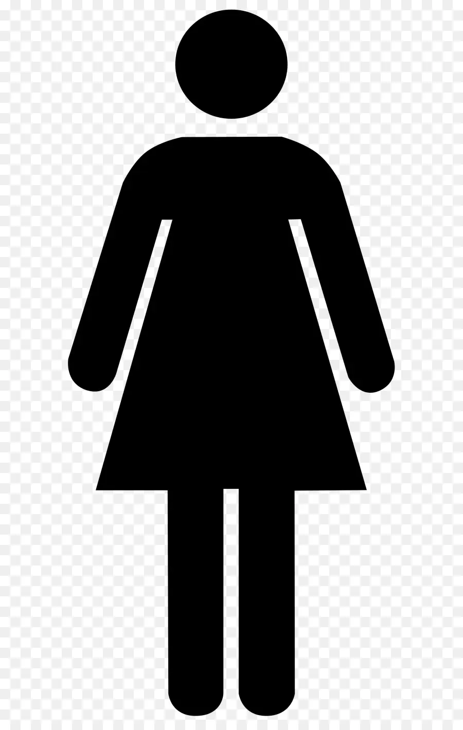 Toilet Umum，Simbol Gender PNG