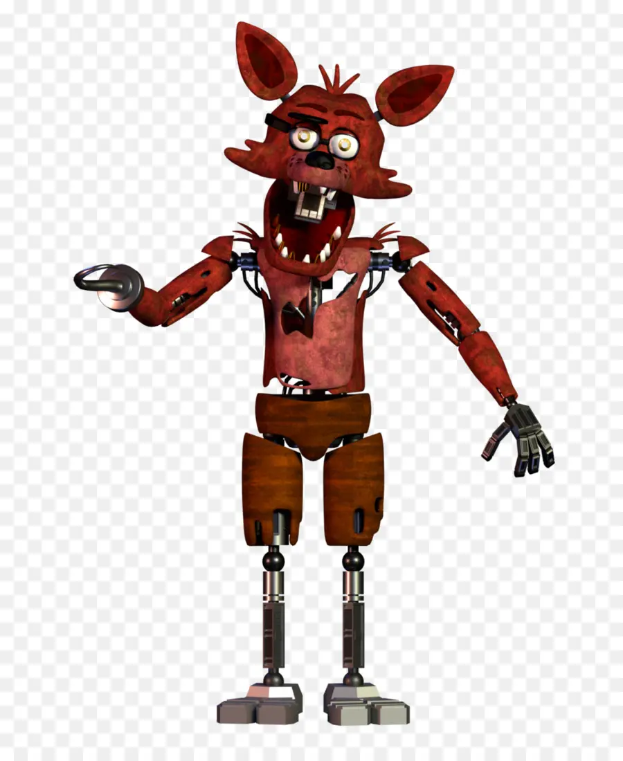 Rubah Animatronik Merah，Robot PNG