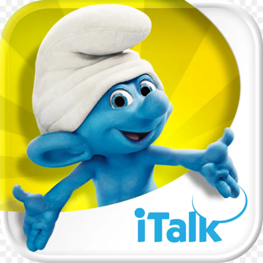 Smurf，Biru PNG