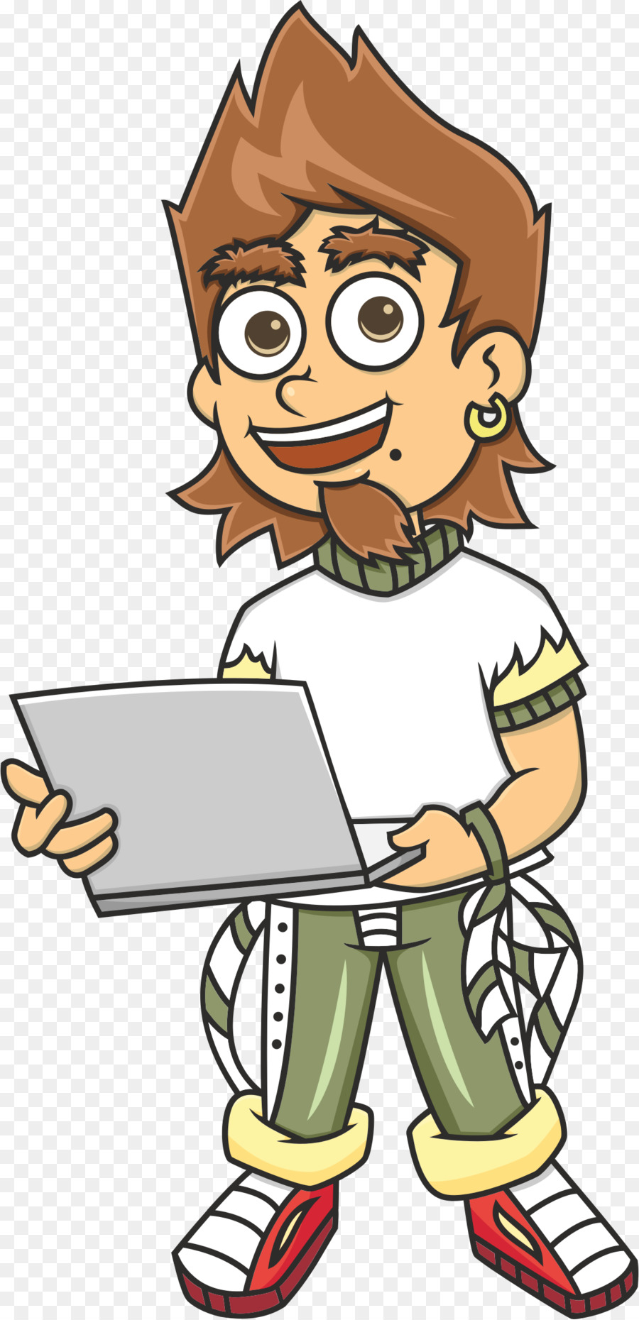 Laptop，Jenggot PNG