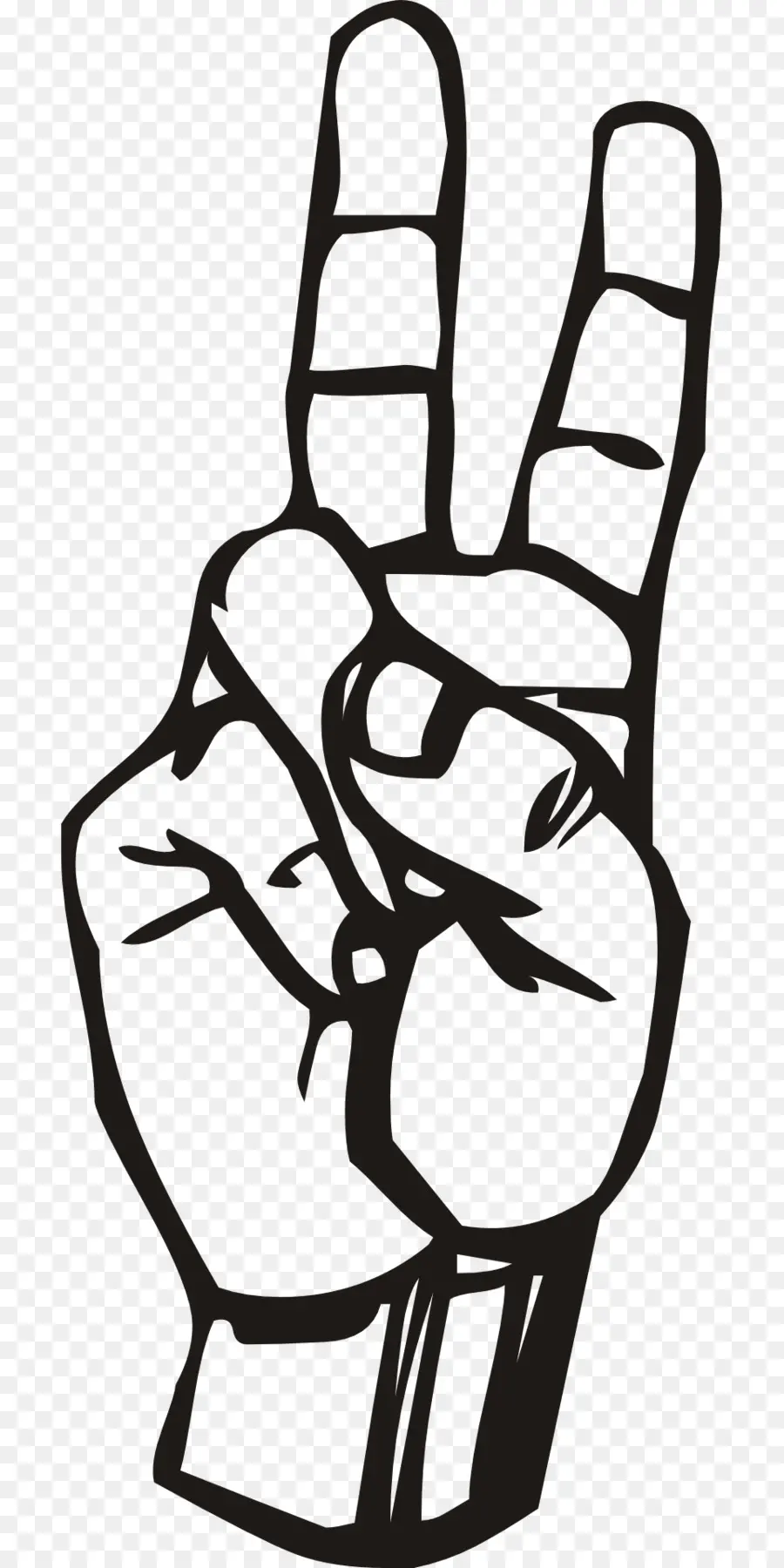Bahasa Isyarat，American Sign Language PNG