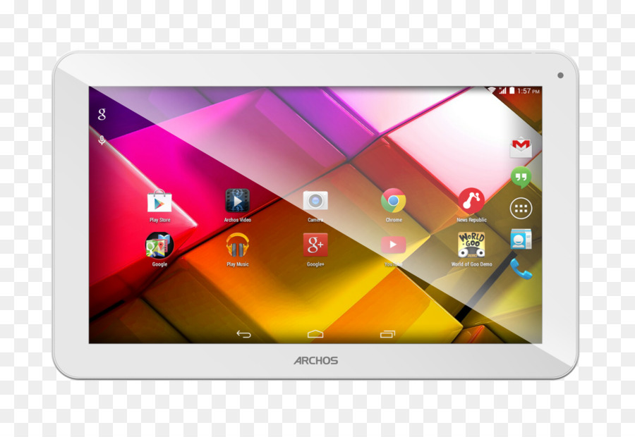 Tablet Internet Archos 101，Android PNG