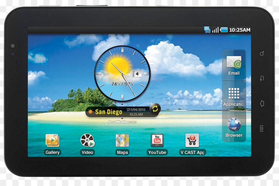 Samsung Galaxy Tab 70，Firmware PNG