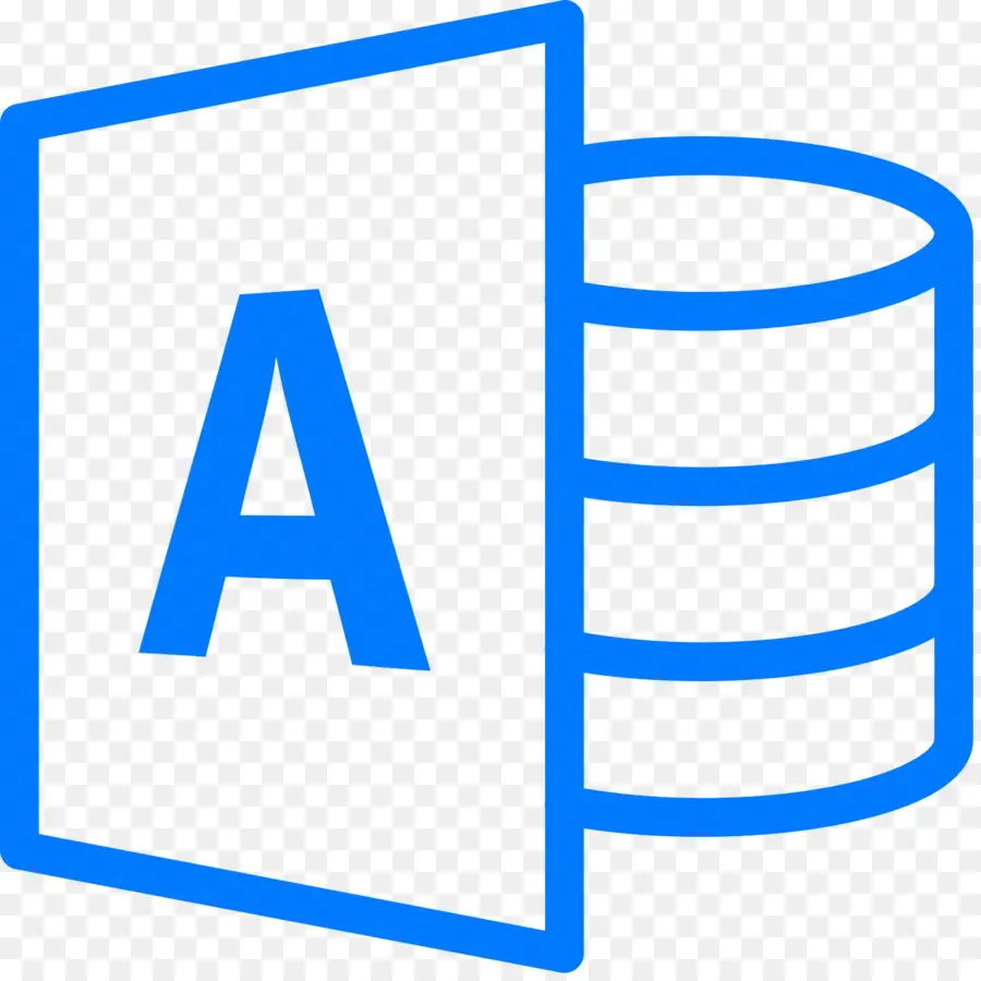 Logo Akses Microsoft，Basis Data PNG