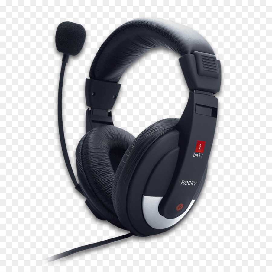 Headphone Hitam，Mikropon PNG