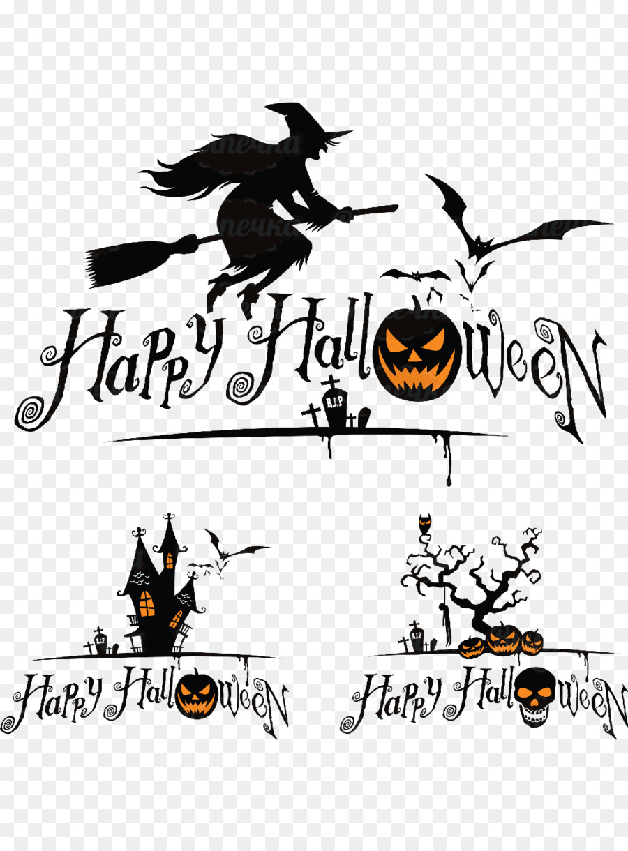 Penyihir Halloween，Sapu Lidi PNG