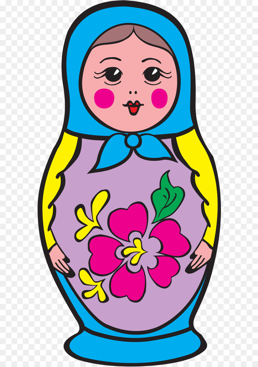 Matryoshka Boneka，Gambar PNG