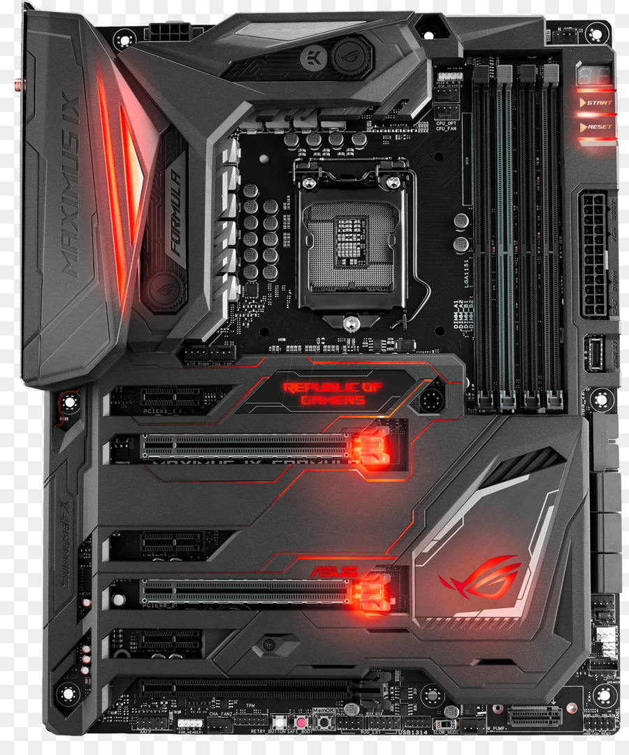 Rog Gaming Motherboard Rog Maximus Vii Ekstrim，Intel PNG