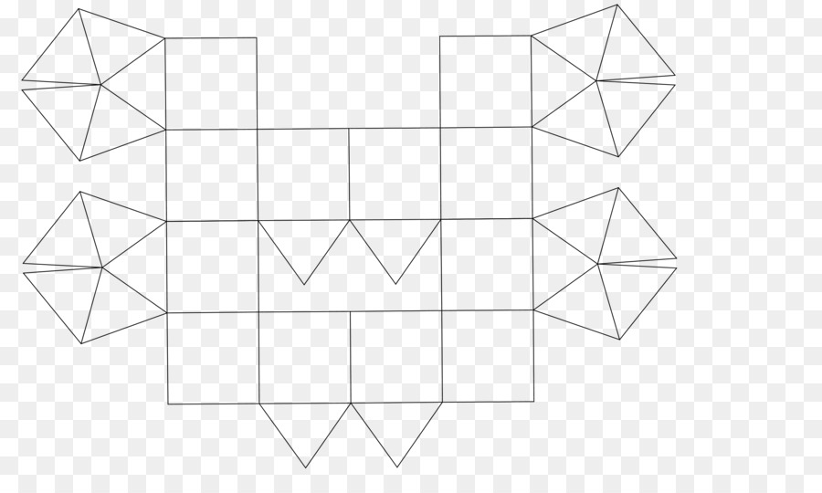 Pola Geometris，Desain PNG