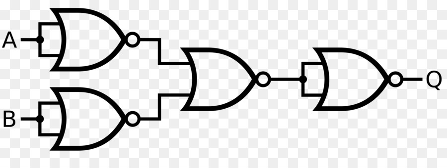 Diagram Gerbang Logika，Sirkuit PNG