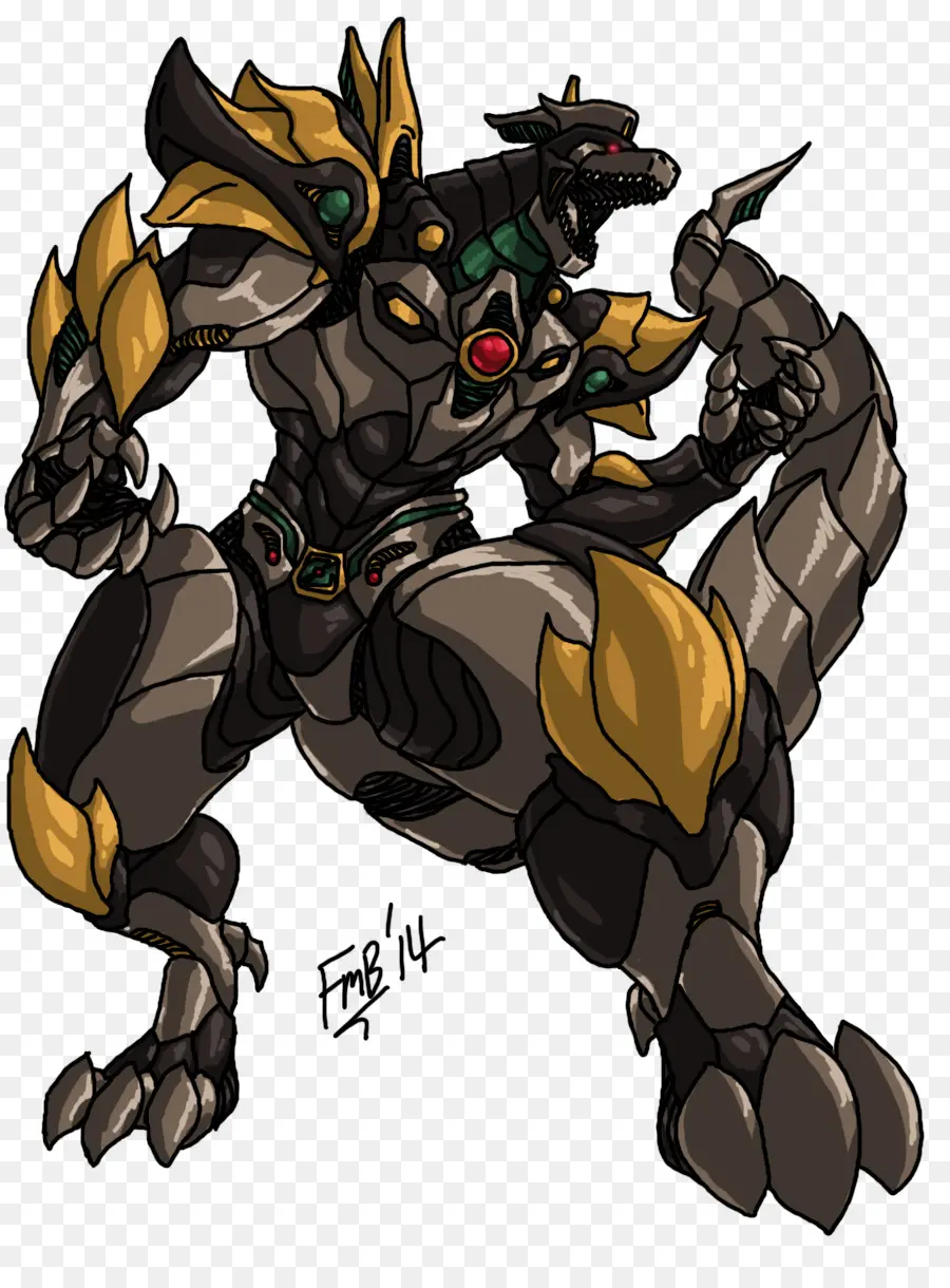 Monster Mecha，Robotik PNG