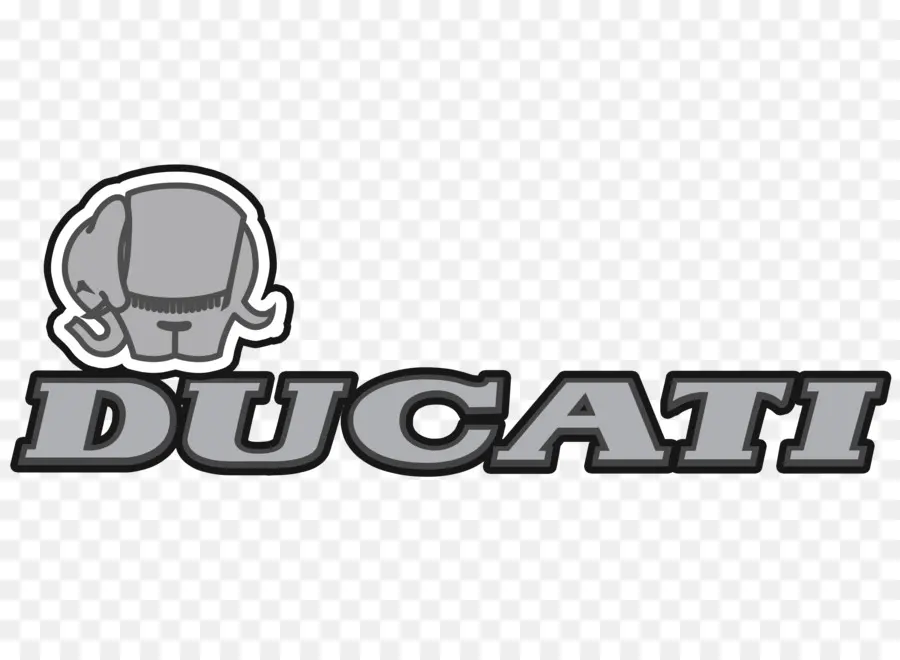 Logo Ducati，Sepeda Motor PNG