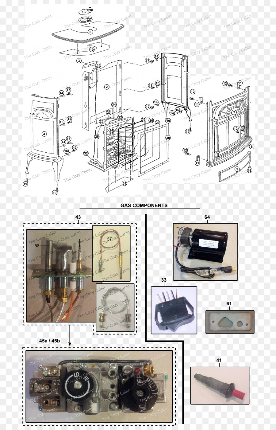 Perapian，Ventilasi Langsung Perapian PNG