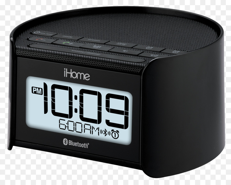 Jam Alarm Digital Hitam，Irumah PNG