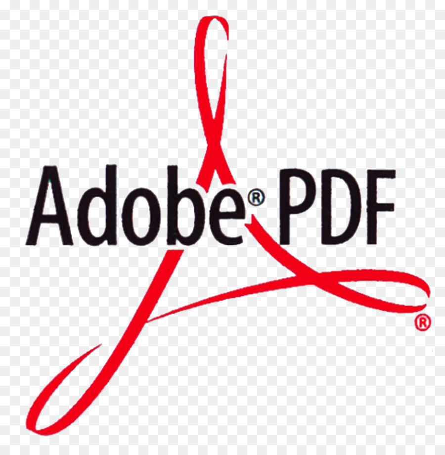 Logo Adobe Pdf，Perangkat Lunak PNG