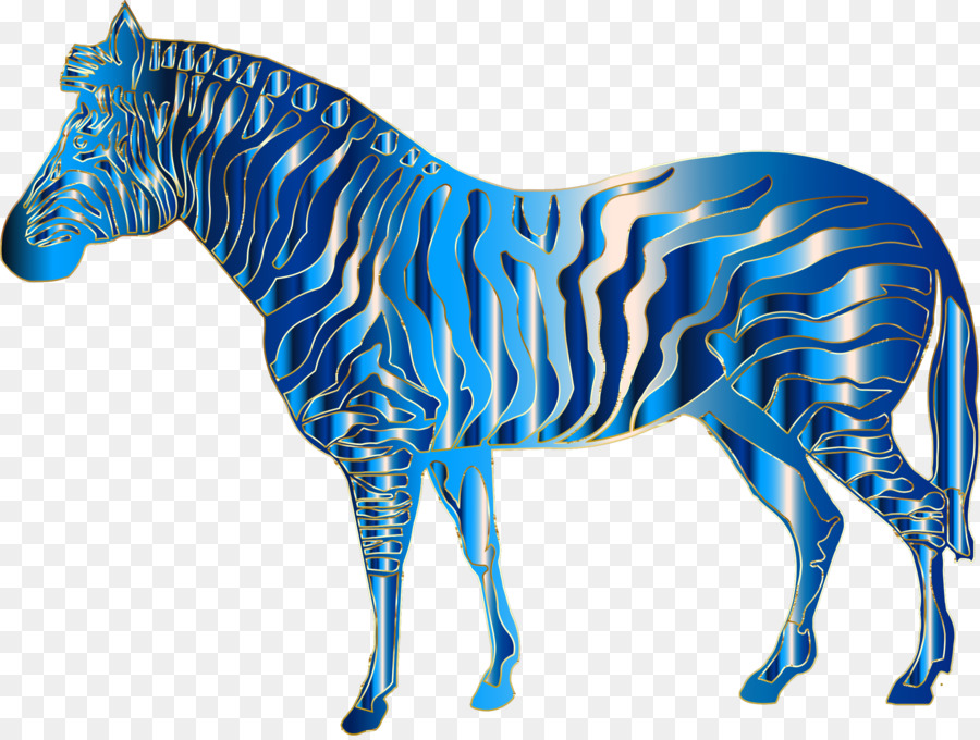 Zebra Berwarna Warni，Garis Garis PNG