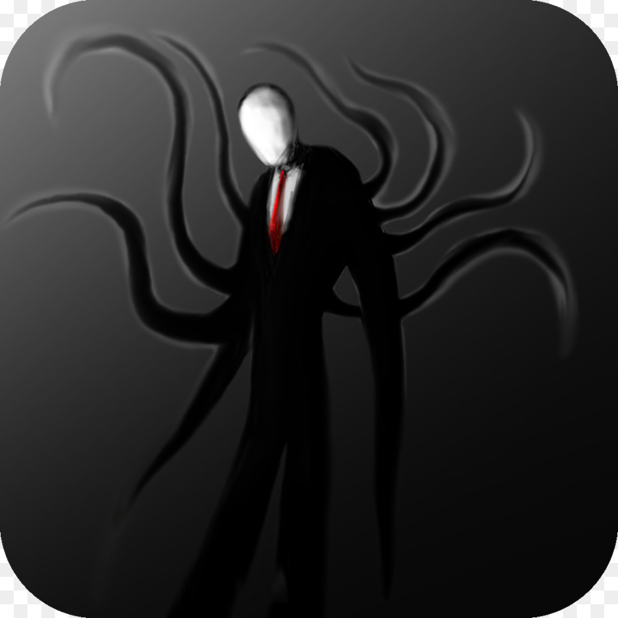 Slenderman，Ramping Delapan Halaman PNG