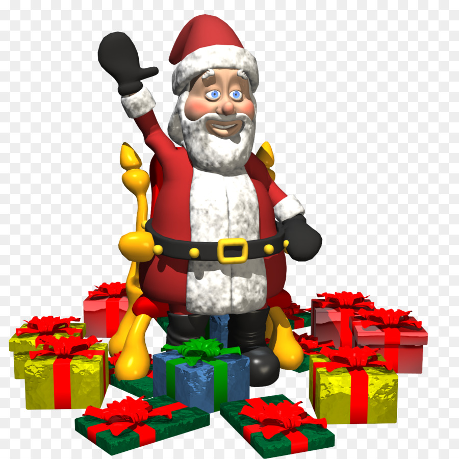 Santa Claus，Animasi PNG