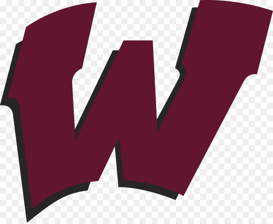 Maroon W，Surat PNG