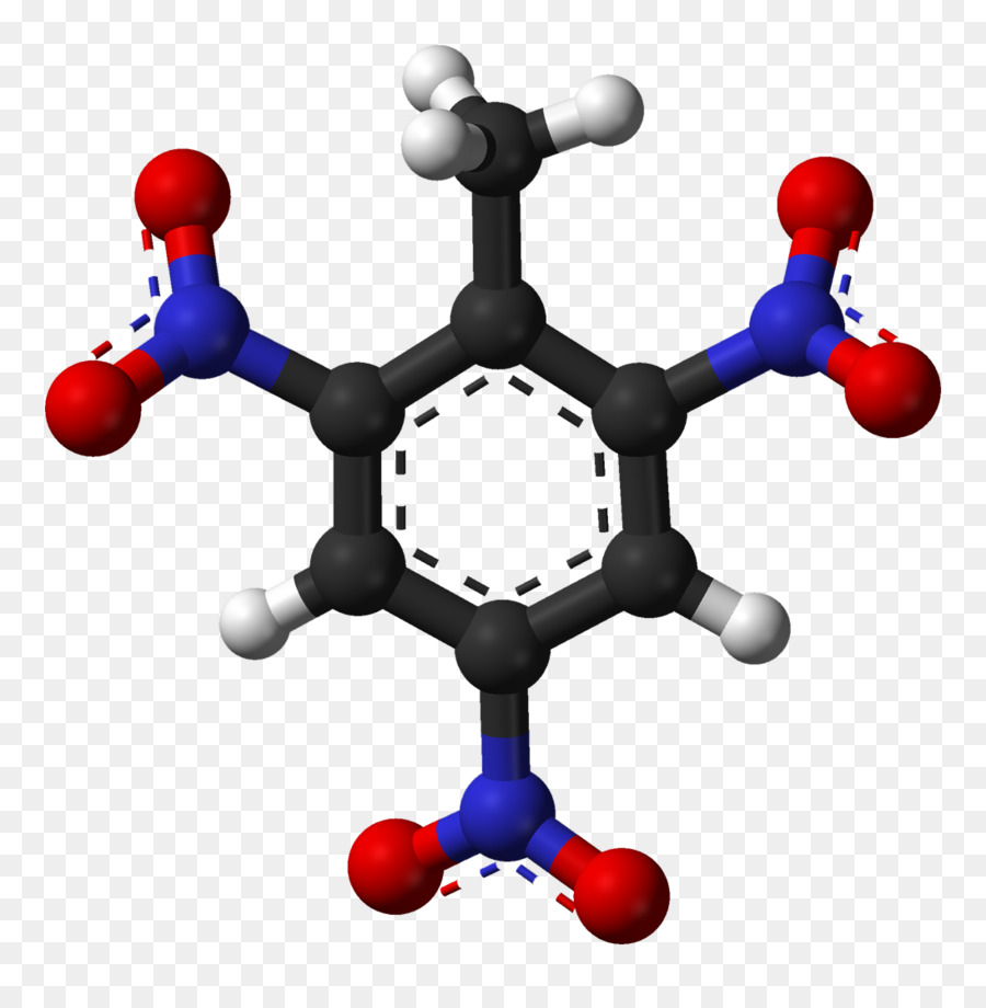 Asam Salisilat，Ballandstick Model PNG