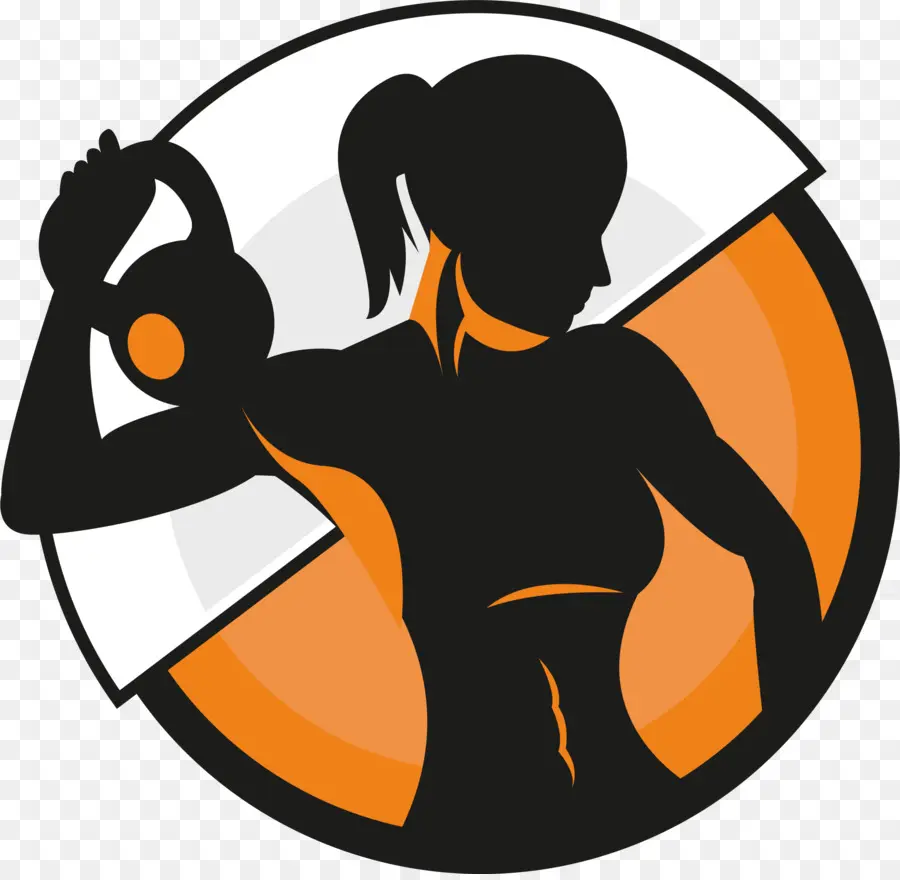 Wanita Kebugaran，Kettlebell PNG