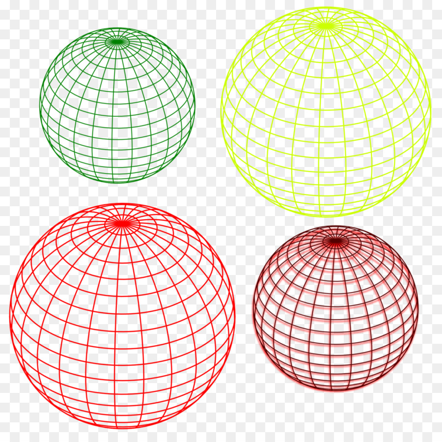 Bola Bingkai Kawat，3d PNG