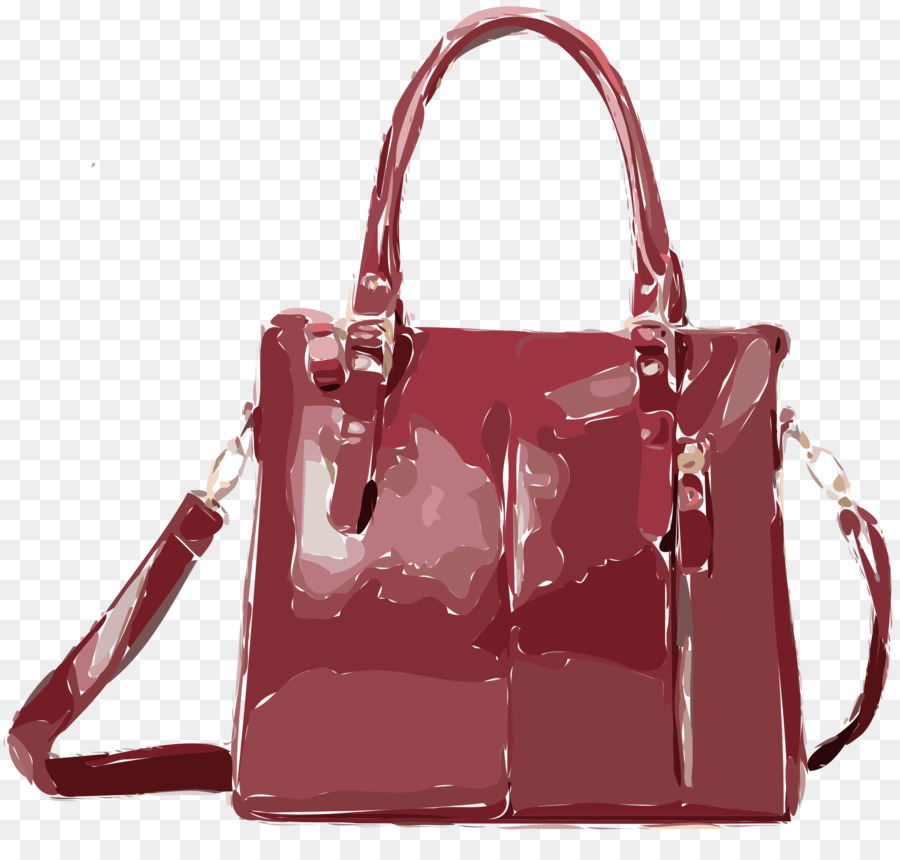 Tas Merah，Tas Tangan PNG