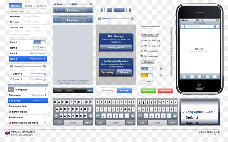 Iphone 5，Wirframe Situs Web PNG