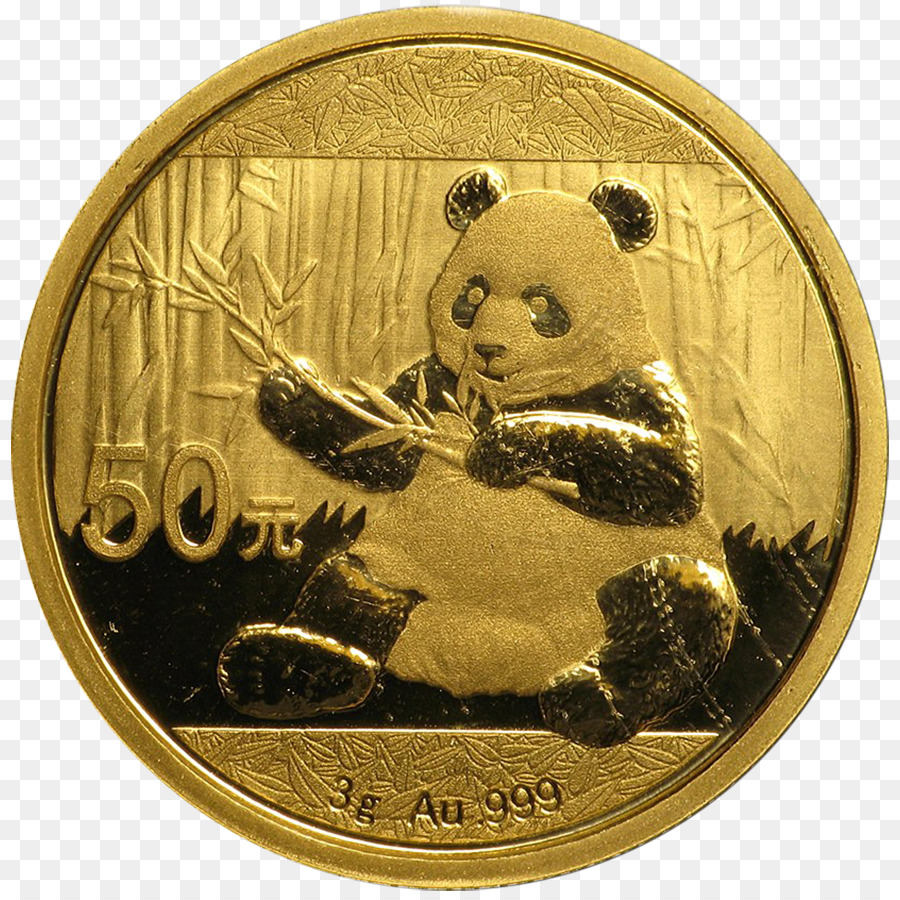 Panda Raksasa，Cina Gold Panda PNG