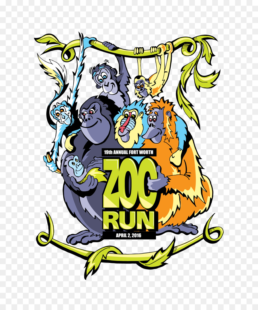 Kebun Binatang Fort Worth，Zoo Run 2018 PNG