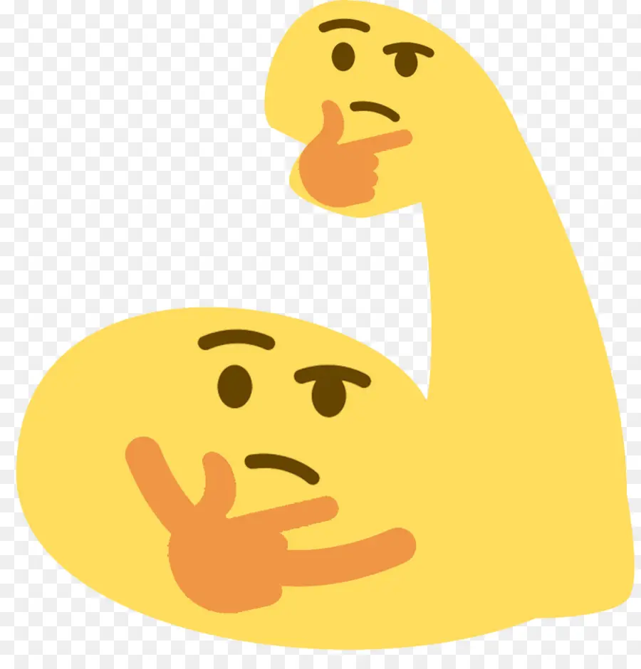 Emoji Berpikir，Merenung PNG